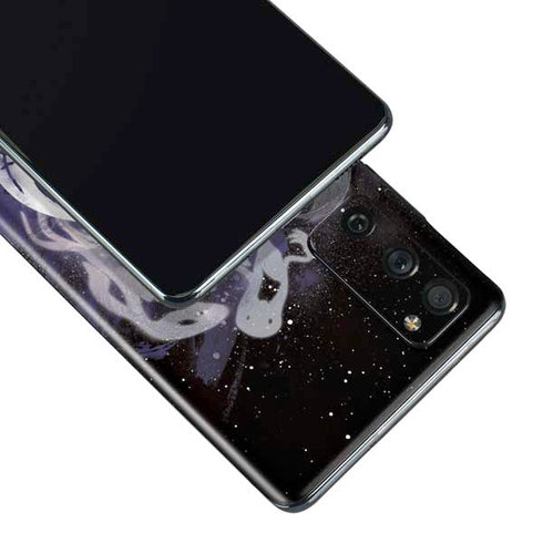 Disney The Nightmare Before Christmas Jack Skellington Face Art Galaxy S20 Fan Edition Skin